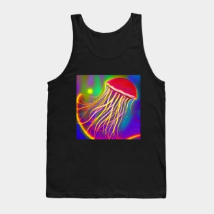 Coloful Jellyfish Tank Top